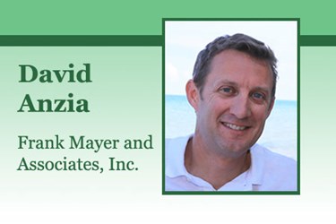 David Anzia, Senior VP-Sales, Frank Mayer and Associates, Inc.